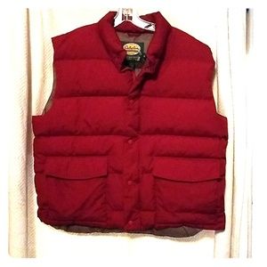 Cabelas goose down vest